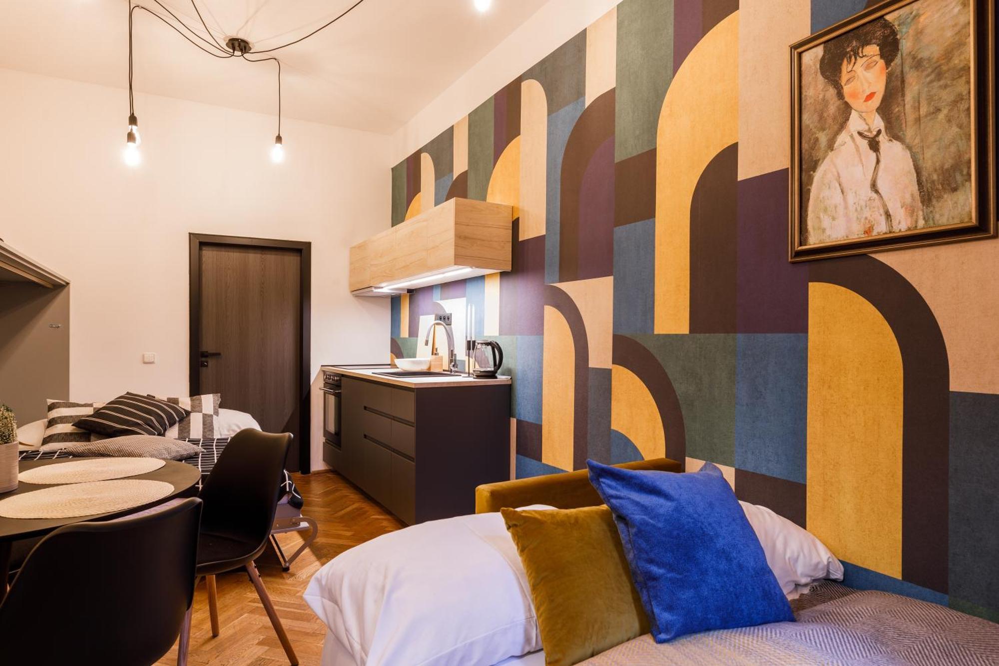 Apartmán Luxusni Apartman U Centra Prahy Praha Exteriér fotografie